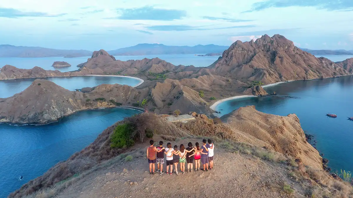 A beautiful view of Padar Island