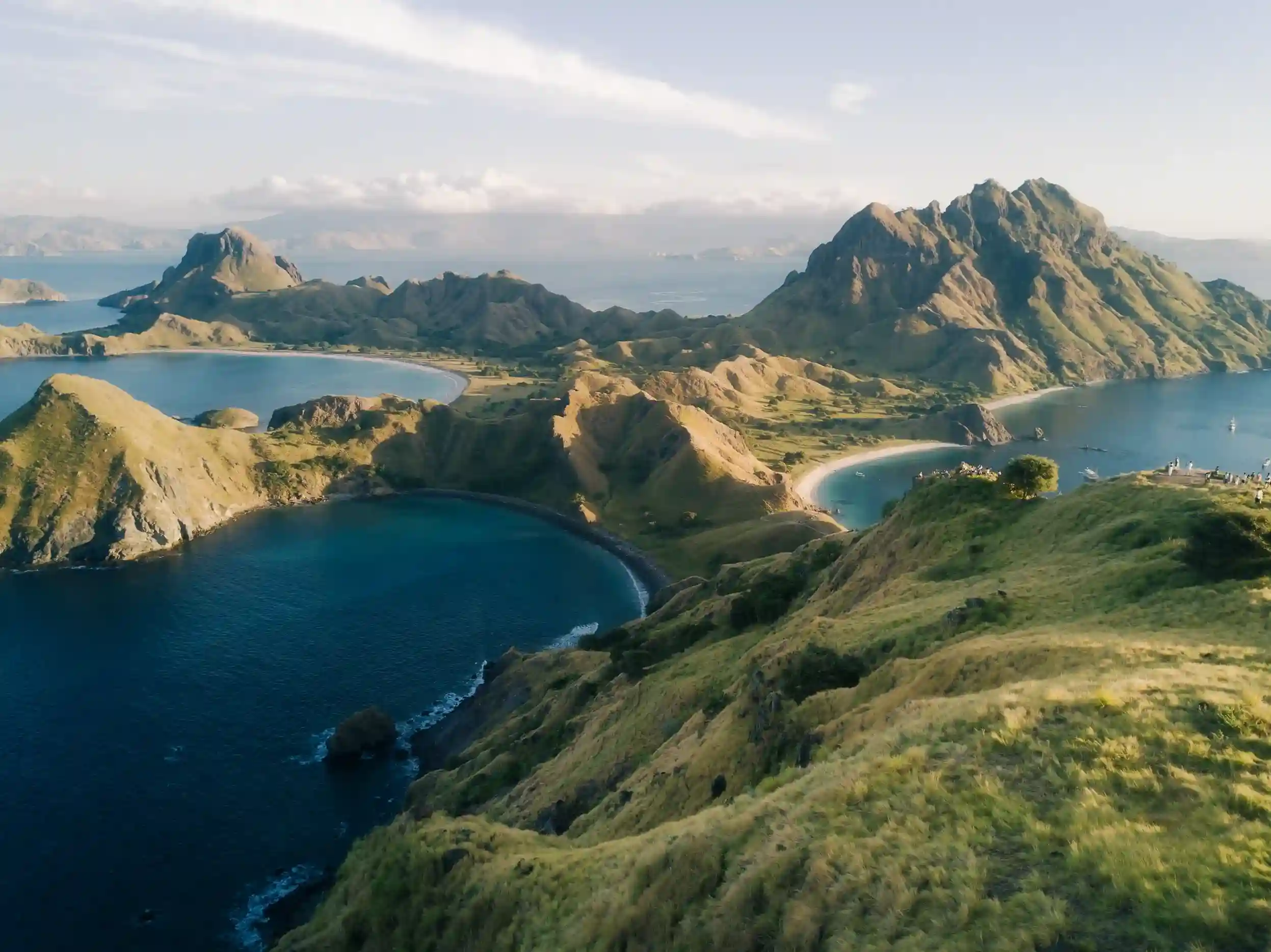 the Padar Island, part of Komodo National Park