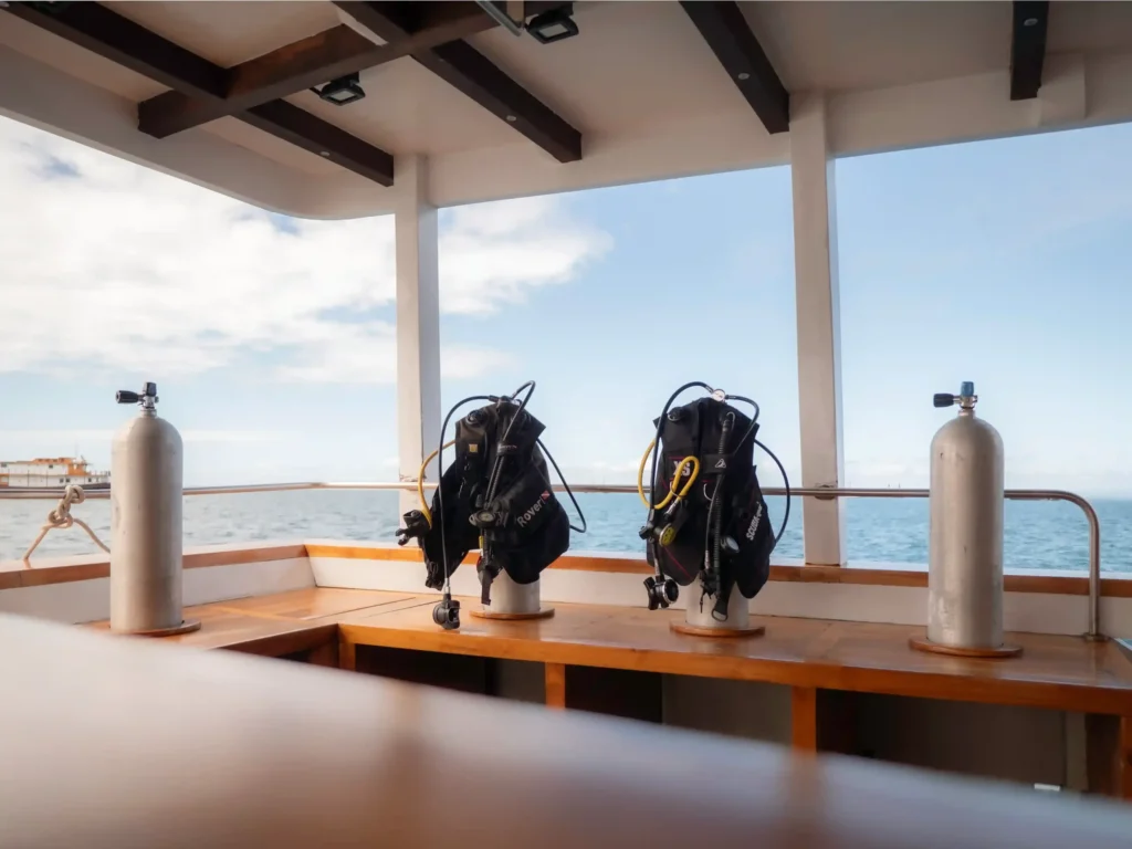 Diving Gear Onboard | Komodo Luxury