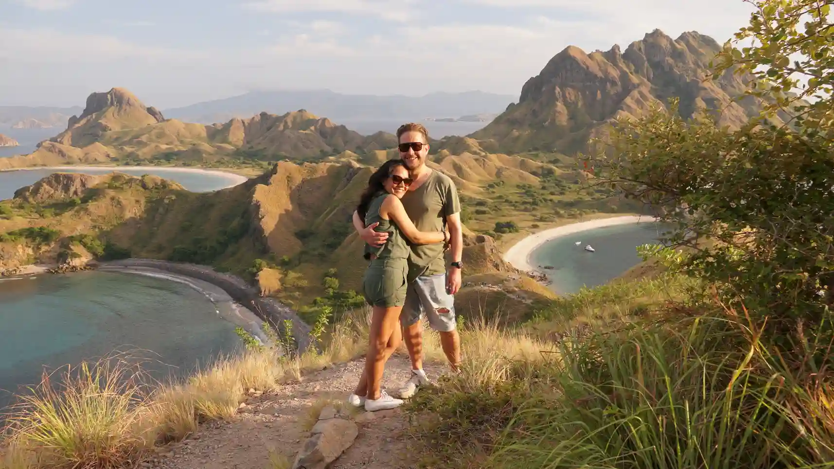 Romantic Sunset Komodo Island | Honeymoon Cruise | Komodo Luxury