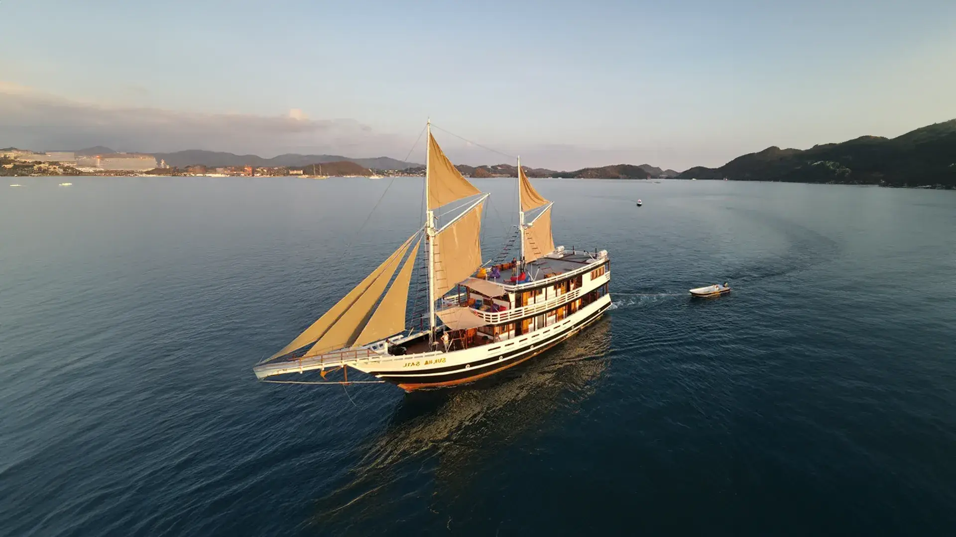Sukha Yacht Cruise Phinisi Charter by Komodo Luxury