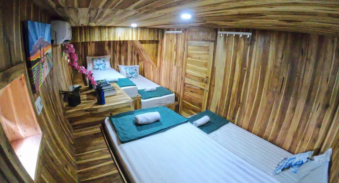 塔拉萨2号菲尼西船 | 双人双床客舱共享塔拉萨2号 | 科莫多豪华之旅