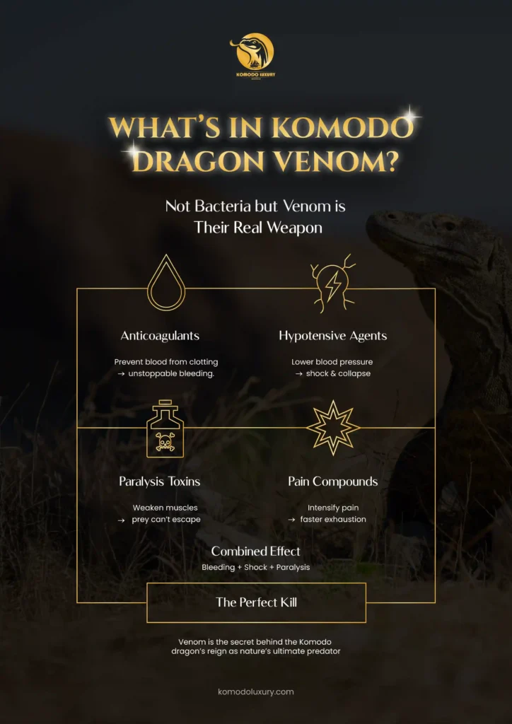 What's in Komodo Dragon Venom | What Does Komodo Dragon Venom Do | Komodo Luxury
