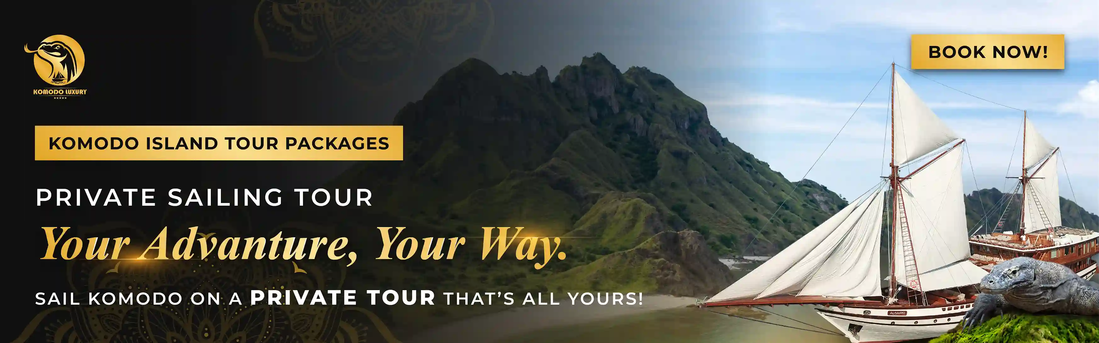 Komodo Airport To Komodo National Park www.komodoluxury.com