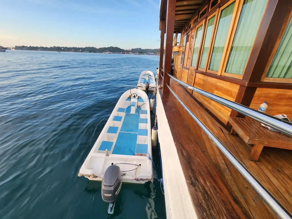 Dinghie on Dancing Wind Phinisi Cruise | Komodo National Park | Komodo Luxury