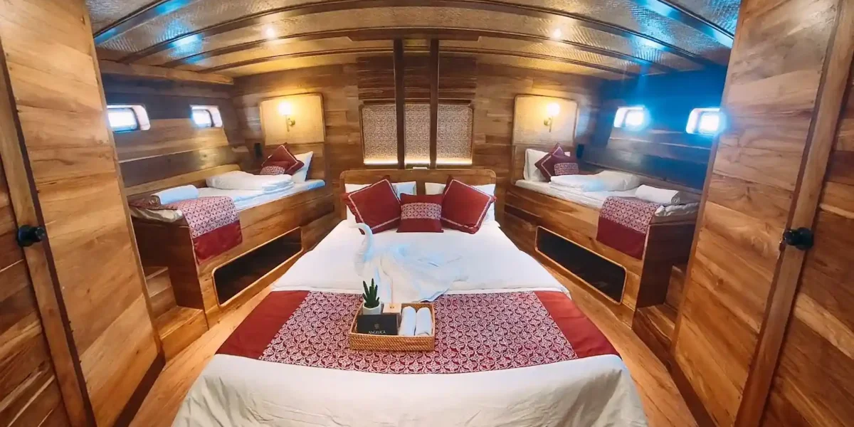 Angelica Liveaboard Sasando Cabin | Komodo Luxury