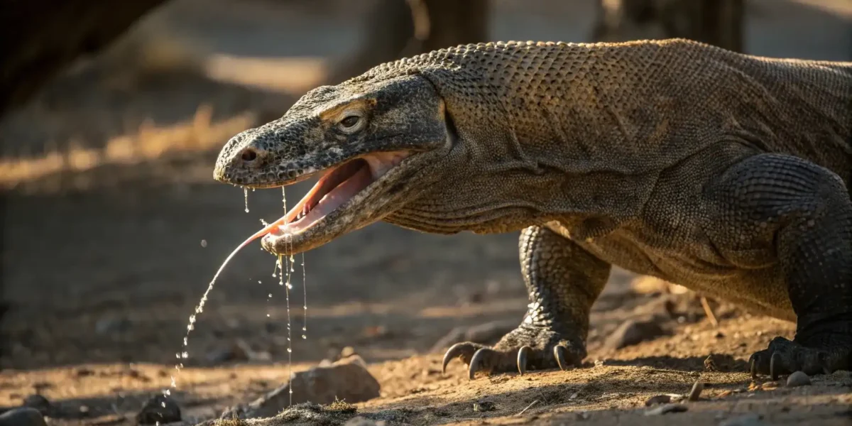 Drooling dragon | Komodo Luxury