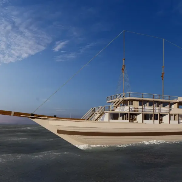 Sora Phinisi Boat Charter Exterior | Komodo Tour | Komodo Luxury