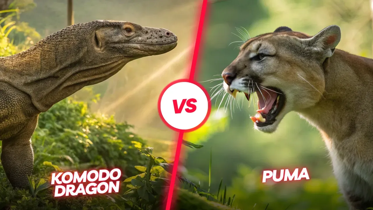 Komodo Dragon vs Puma | Komodo Luxury