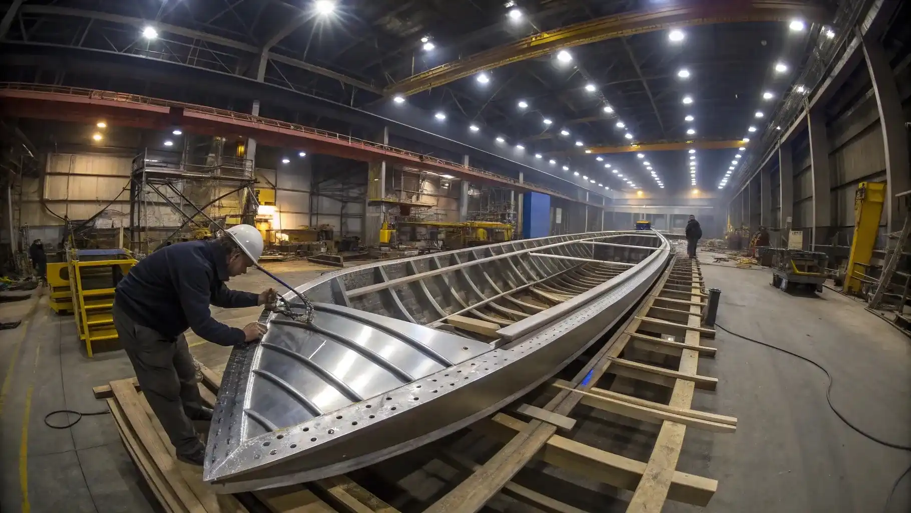 Steel boat building materials | Boat Construction | Komodo Luxury