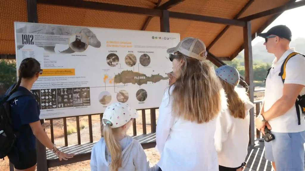 Tourists with Ranger at Komodo National Park | Komodo Island Tour | Komodo Luxury