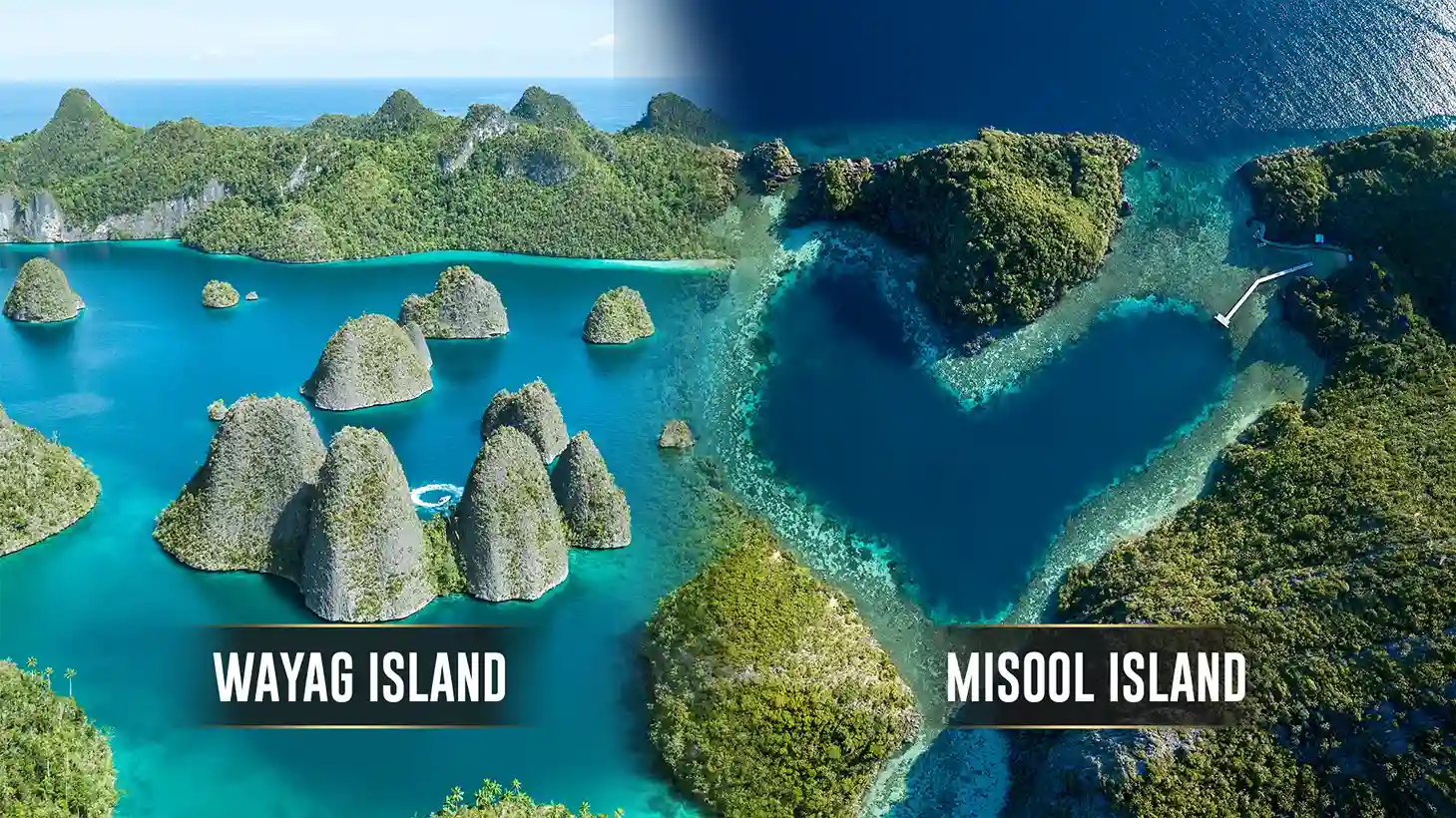 Wayag Island or Misool Island | Raja Ampat Liveaboard | Komodo Luxury