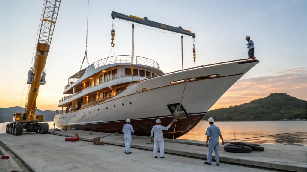 Phinisi Safety System Inspection by KSOP | Komodo Island tour | Komodo Luxury
