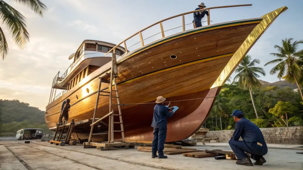 Boat Repair in Komodo | Boat Repair Service | Komodo Luxury