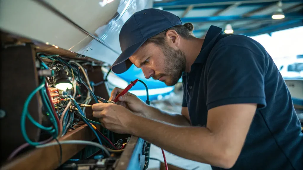 Electrical System Repair | Boat Repair Service | Komodo Luxury