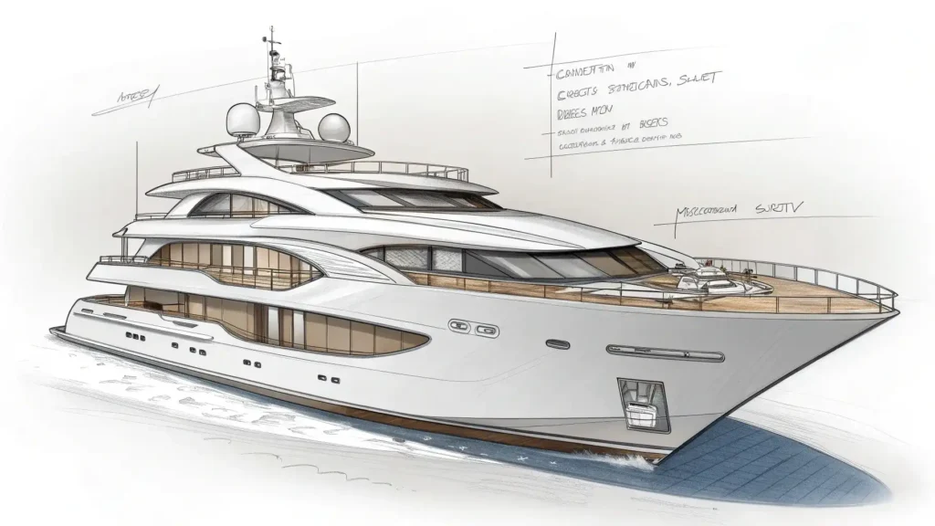 Aesthetic and Custom Features | Key Components of Boat Design | Boat Design Service | Komodo Luxury