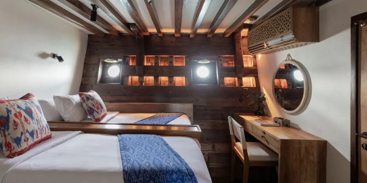 El Aleph Yacht Phinisi Boat Charter | Cabin 1 El Aleph | Komodo Luxury