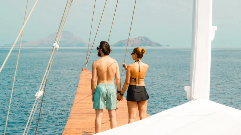 Enjoying Sailing Moment | Komodo Island Tour | Raja Ampat Liveaboard | Komodo Luxury