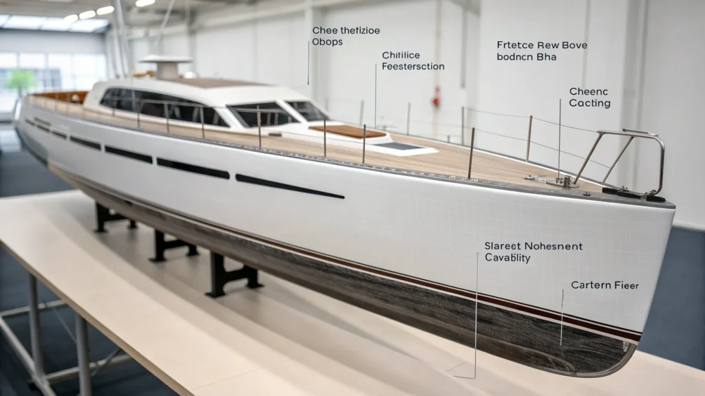 Hull Design and Structure | Key Components of Boat Design | Boat Design Service | Komodo Luxury