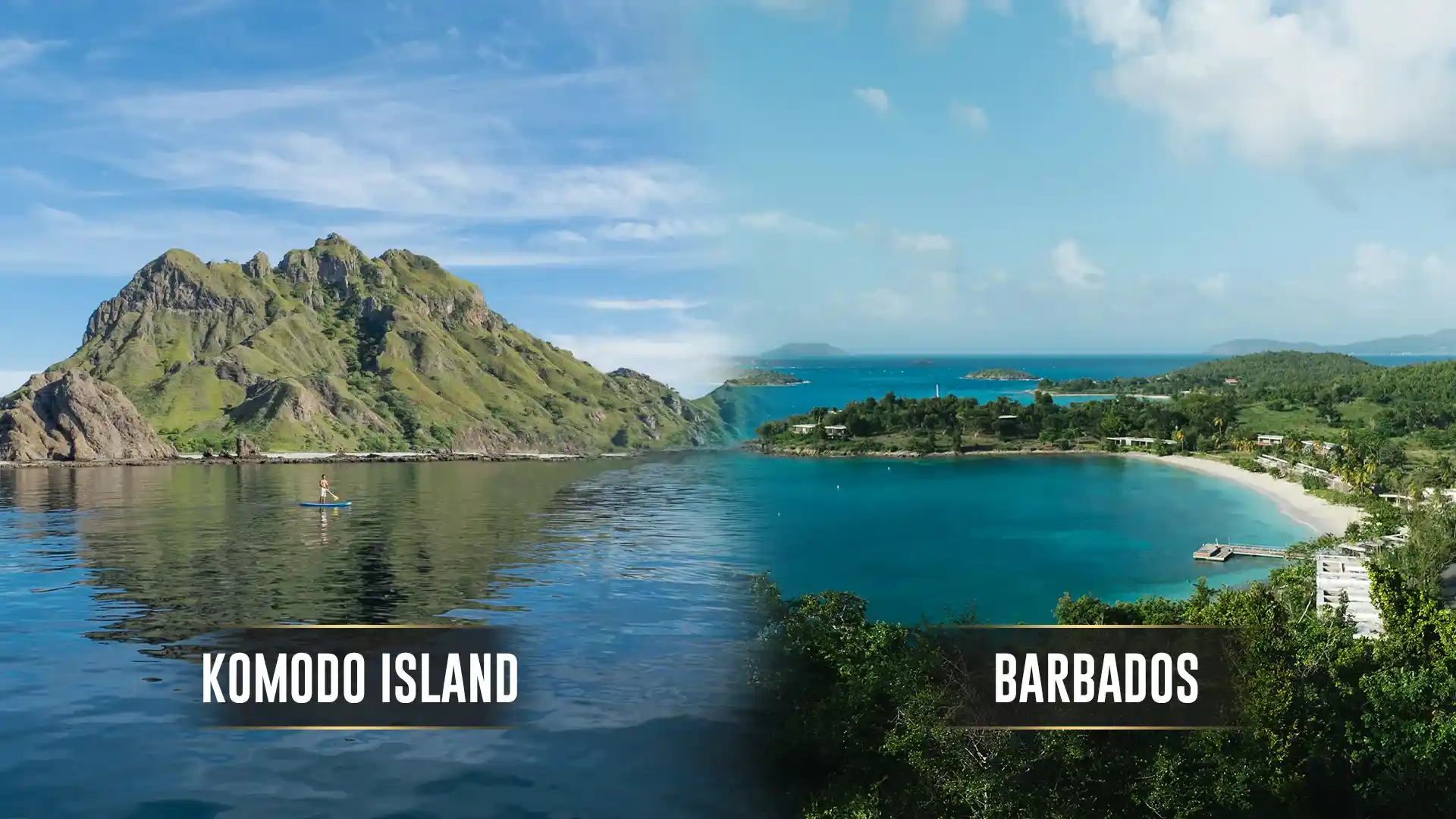 Komodo Island vs Barbados | Komodo Island Tour | Komodo Luxury