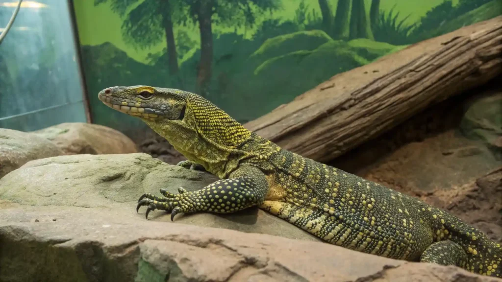 Crocodile Monitor (Varanus salvadorii) | Lizards that Look like Komodo Dragons | Komodo Luxury