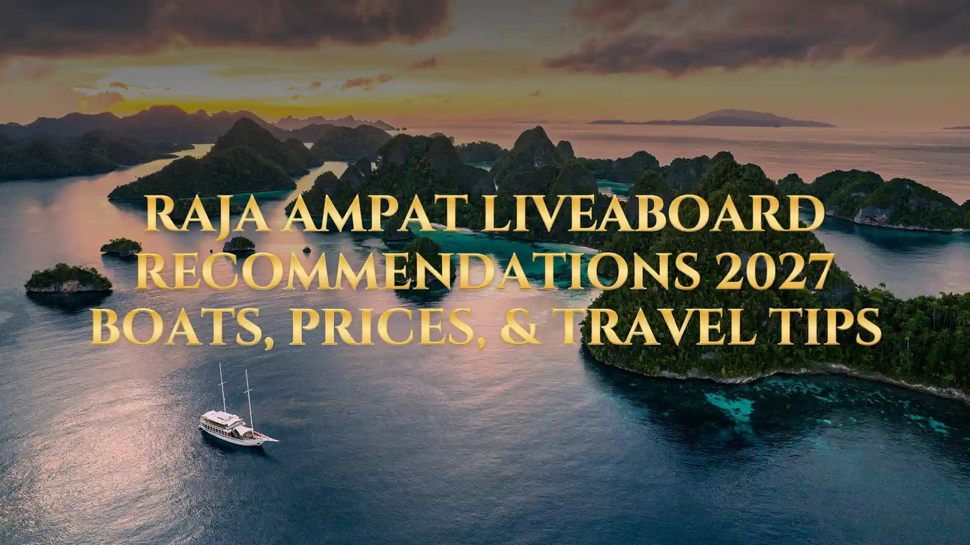 Featured Image | Raja Ampat Liveaboard Recommendations 2027 | Komodo Luxury
