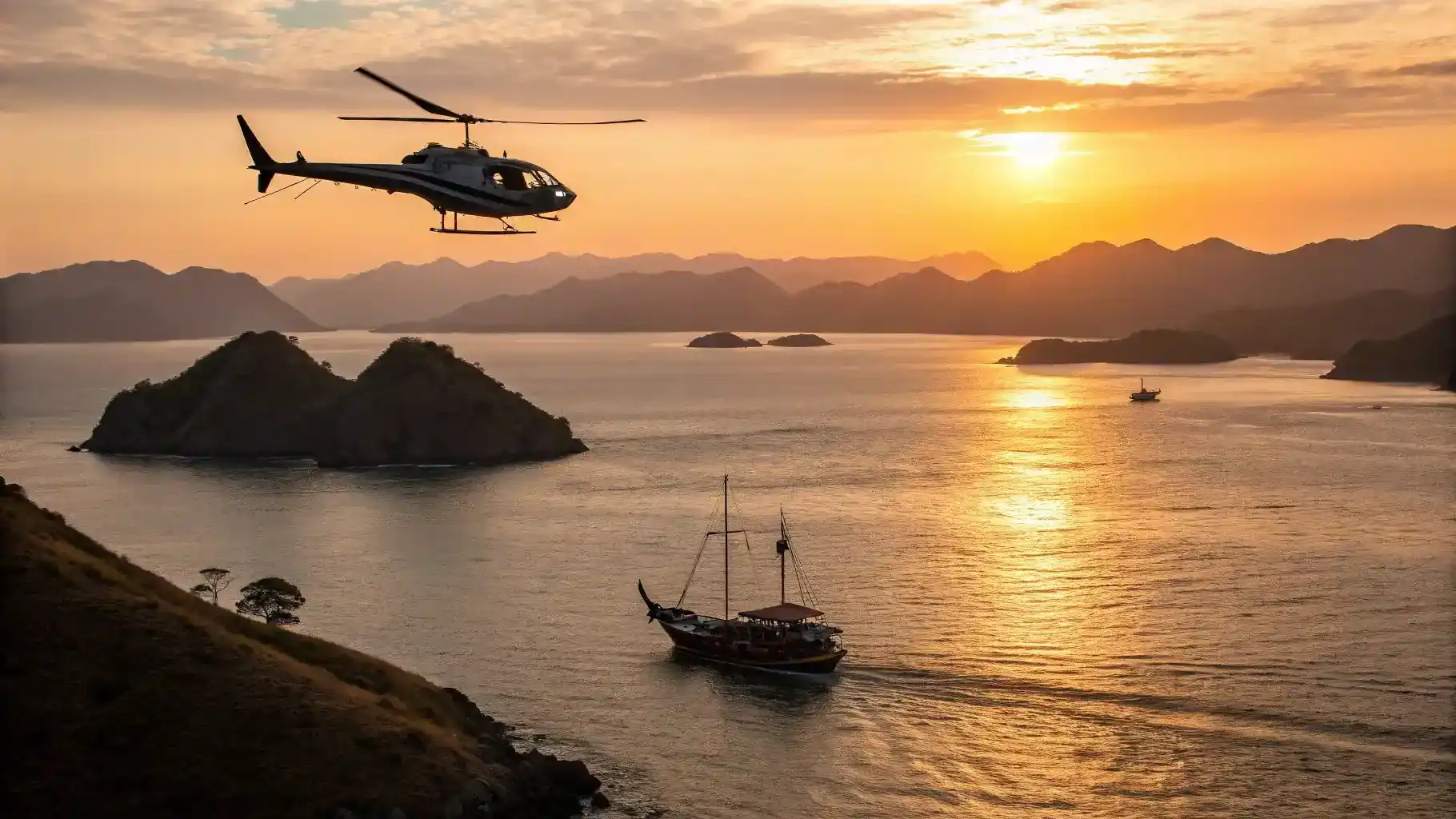 Heli Tour vs Sailing Komodo | Komodo Luxury