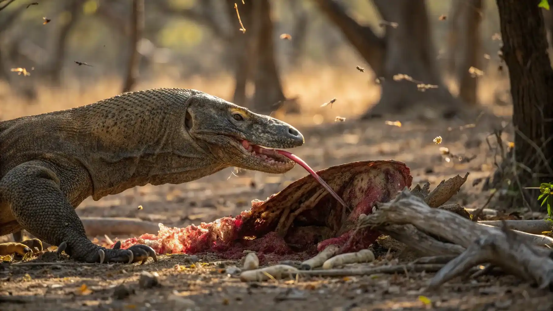 Komodo Dragon Digestive System | Komodo Dragon | Komodo Island Tour | Komodo Luxury
