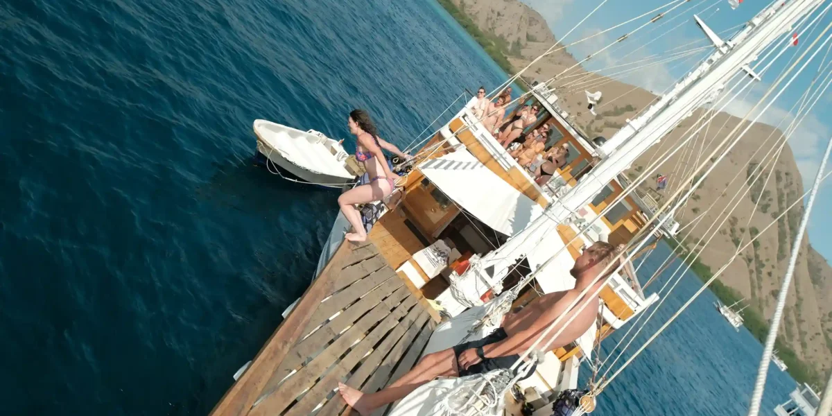 Shared Yacht Charter Moment | Komodo Luxury