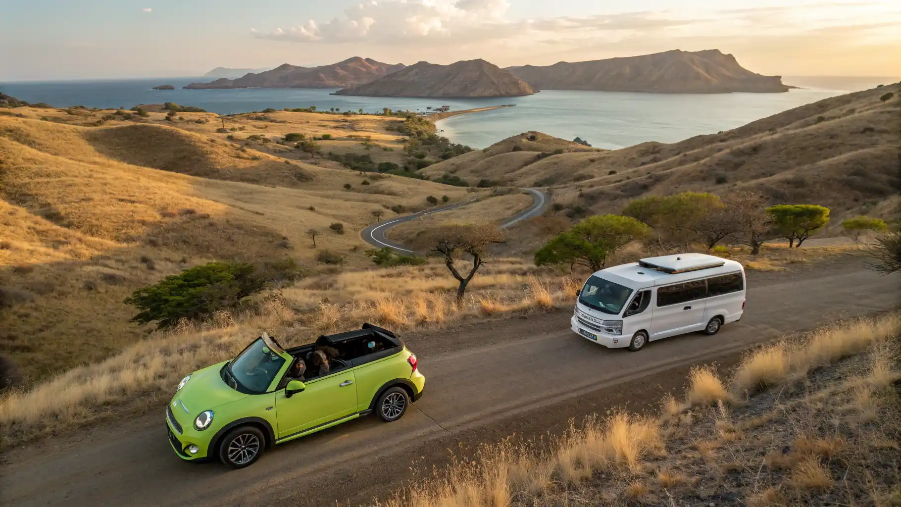 Mini Cooper Yellow 2023 | Luxury Transport Komodo | Komodo Luxury