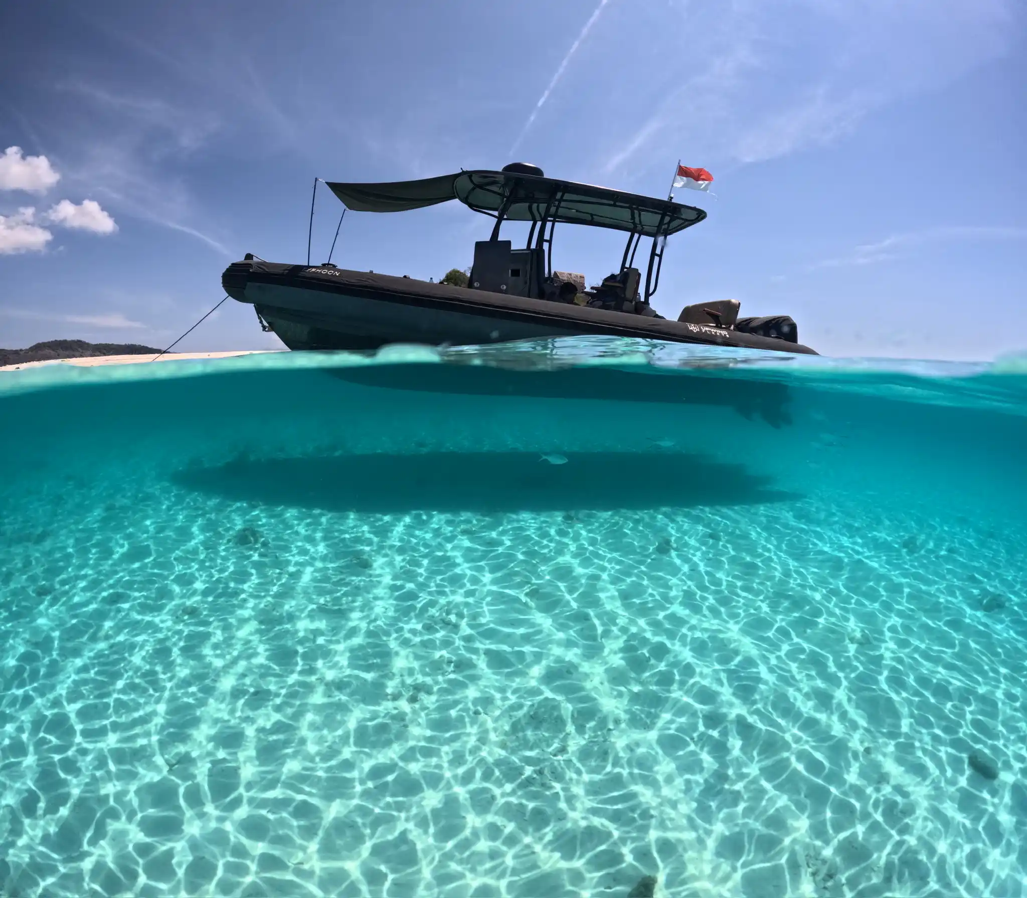 Exterior Typhoon Speedboat | Komodo Tour | Komodo Luxury