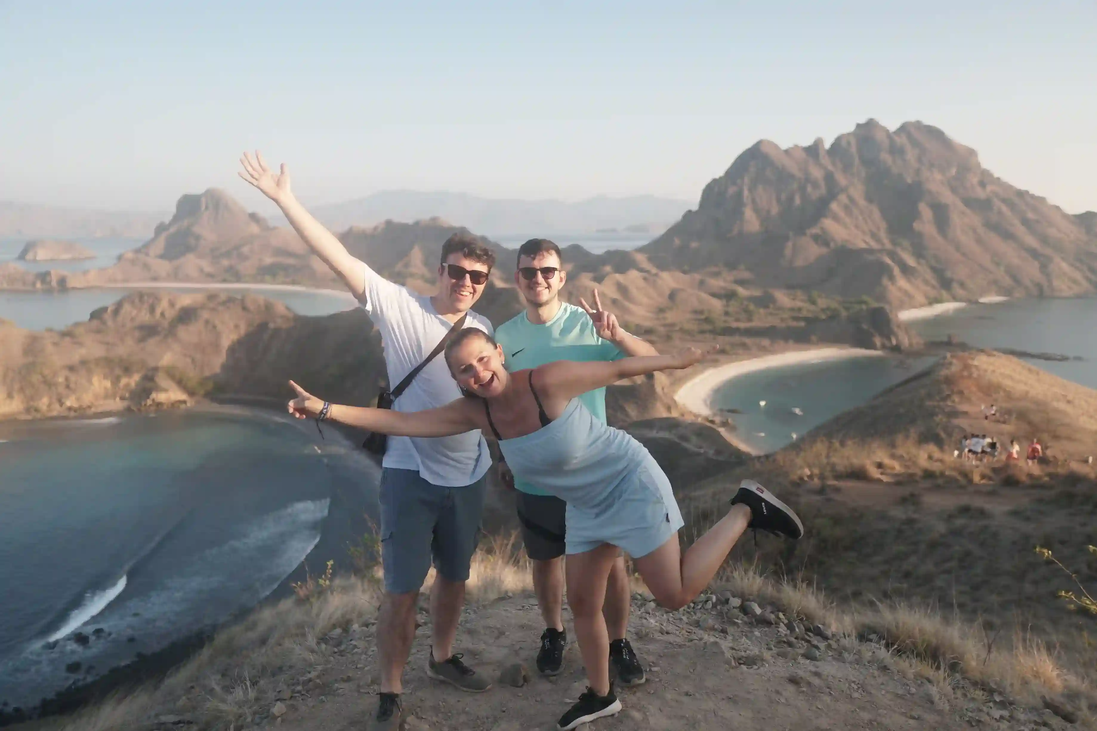 Komodo Luxury Guests in Padar Island | Komodo Island Tour