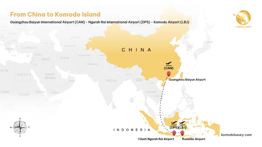 From China to Komodo via Bali | Komodo Island Tour | Komodo Luxury