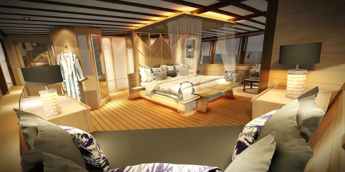 Otium Phinisi | Master Suite Otium Phinisi | Komodo Luxury