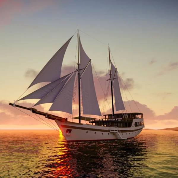 Otium Phinisi Boat Charter | Otium Phinisi Exterior | Komodo Luxury