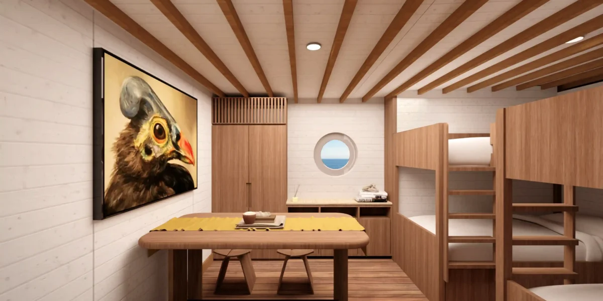 Sukha Sail 2 Phinisi Boat Charter | Maleo Cabin Sukha Sail 2 | Komodo Luxury