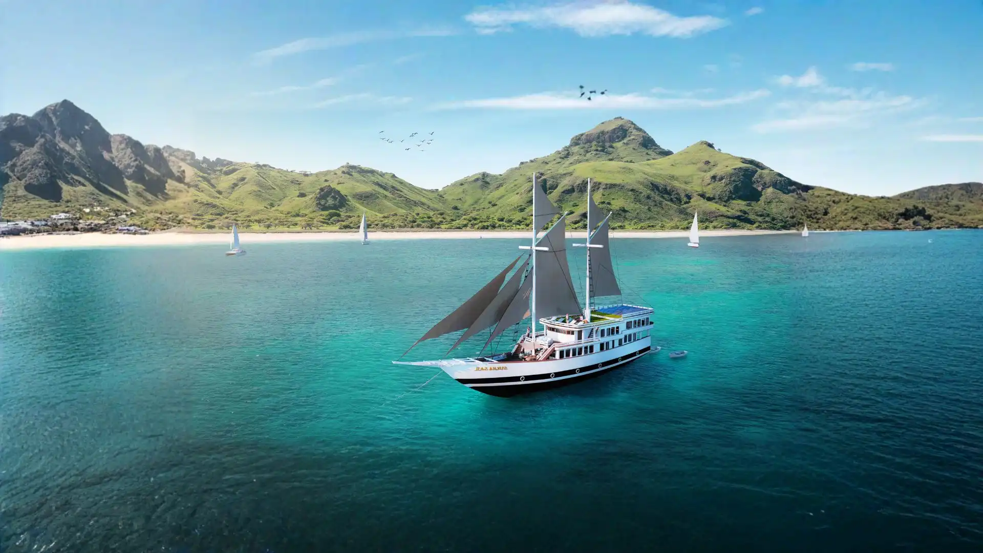 Sukha Sail 2 Phinisi | Komodo Luxury