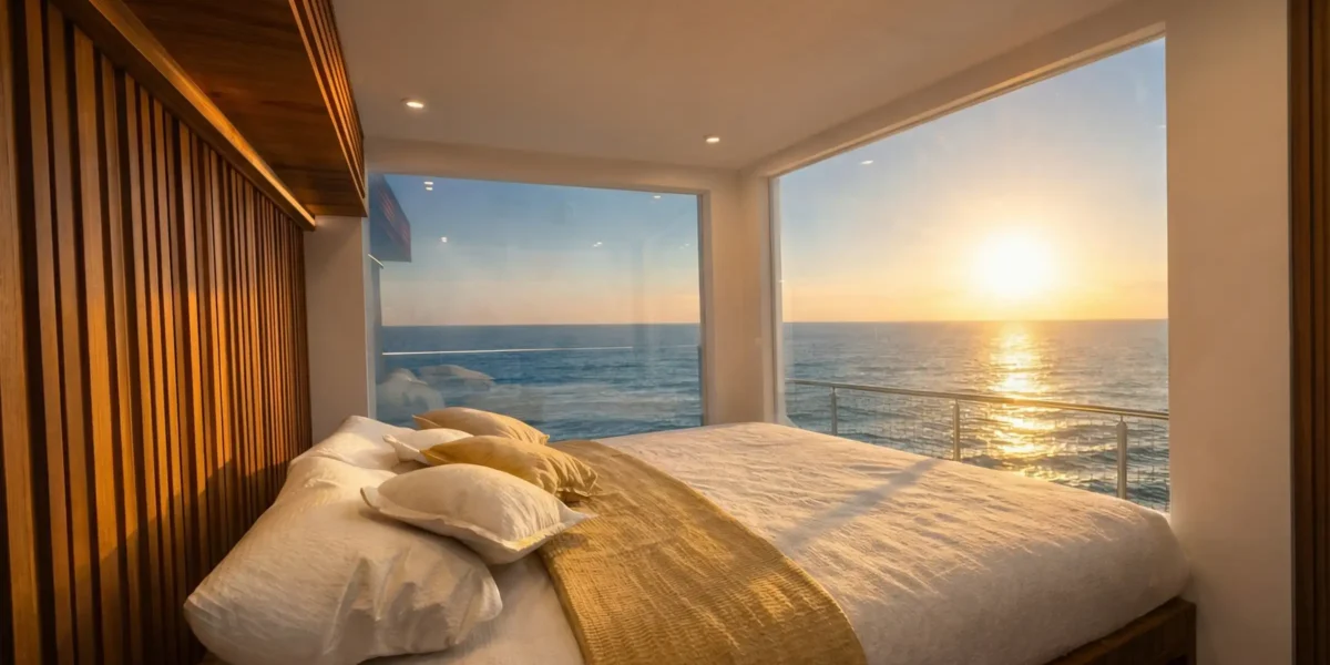 Deluxe Cabin | Aura Suci Liveaboard Boat Charter | Komodo Luxury