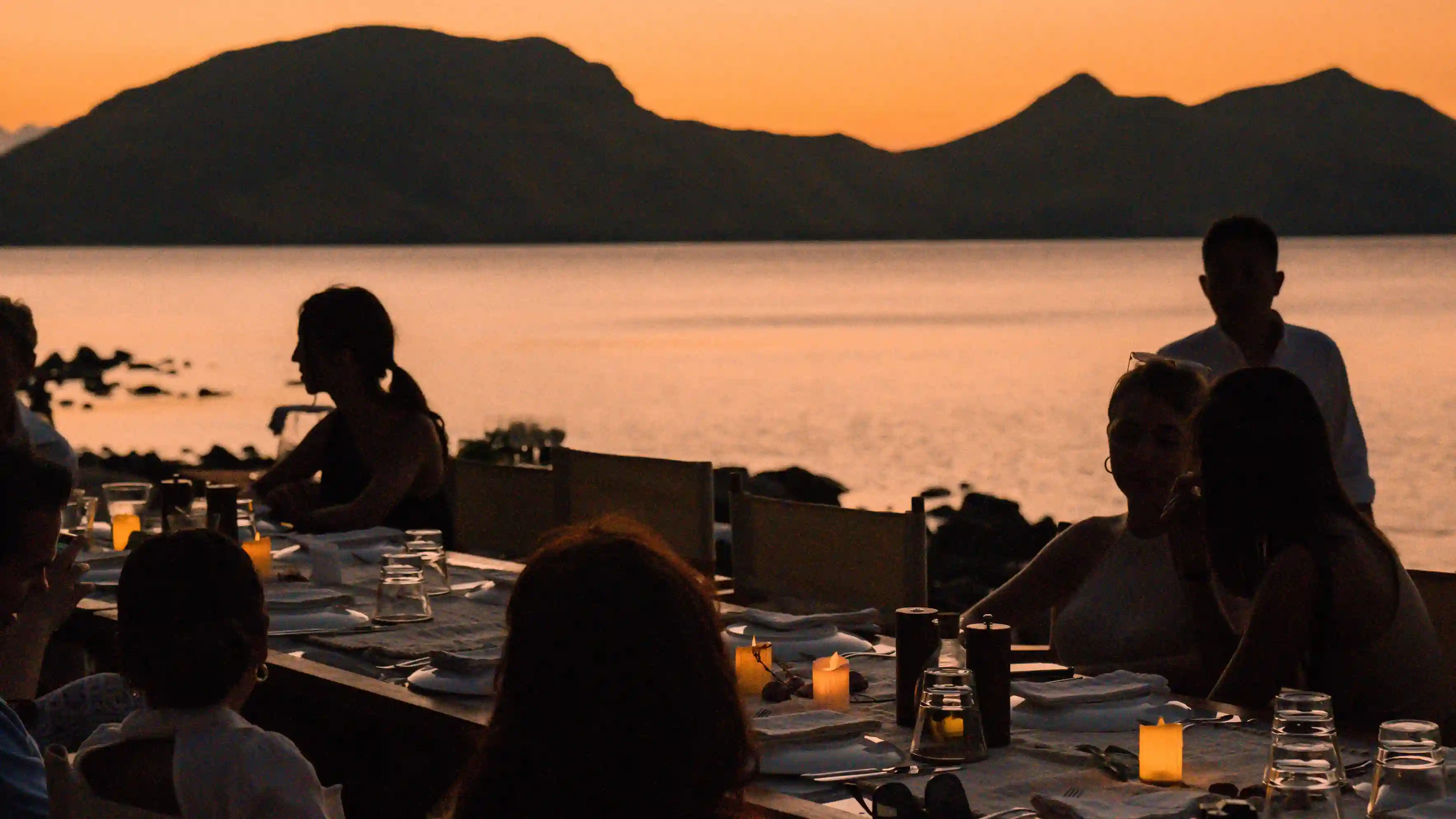 Lagoon Sunset Dinner