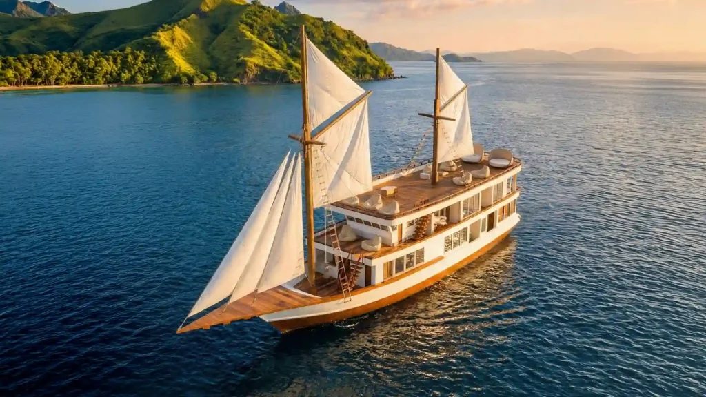 Aura Suci Liveaboard Exterior | Komodo Luxury