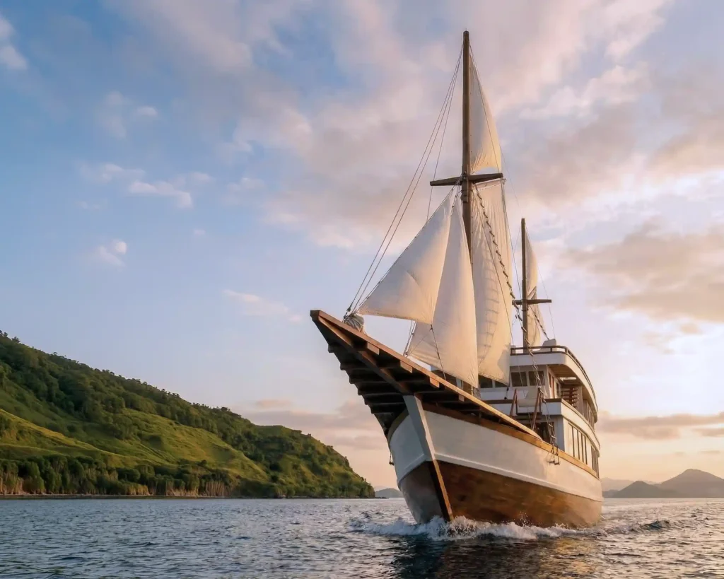 Aura Suci Liveaboard Exterior | Komodo Luxury