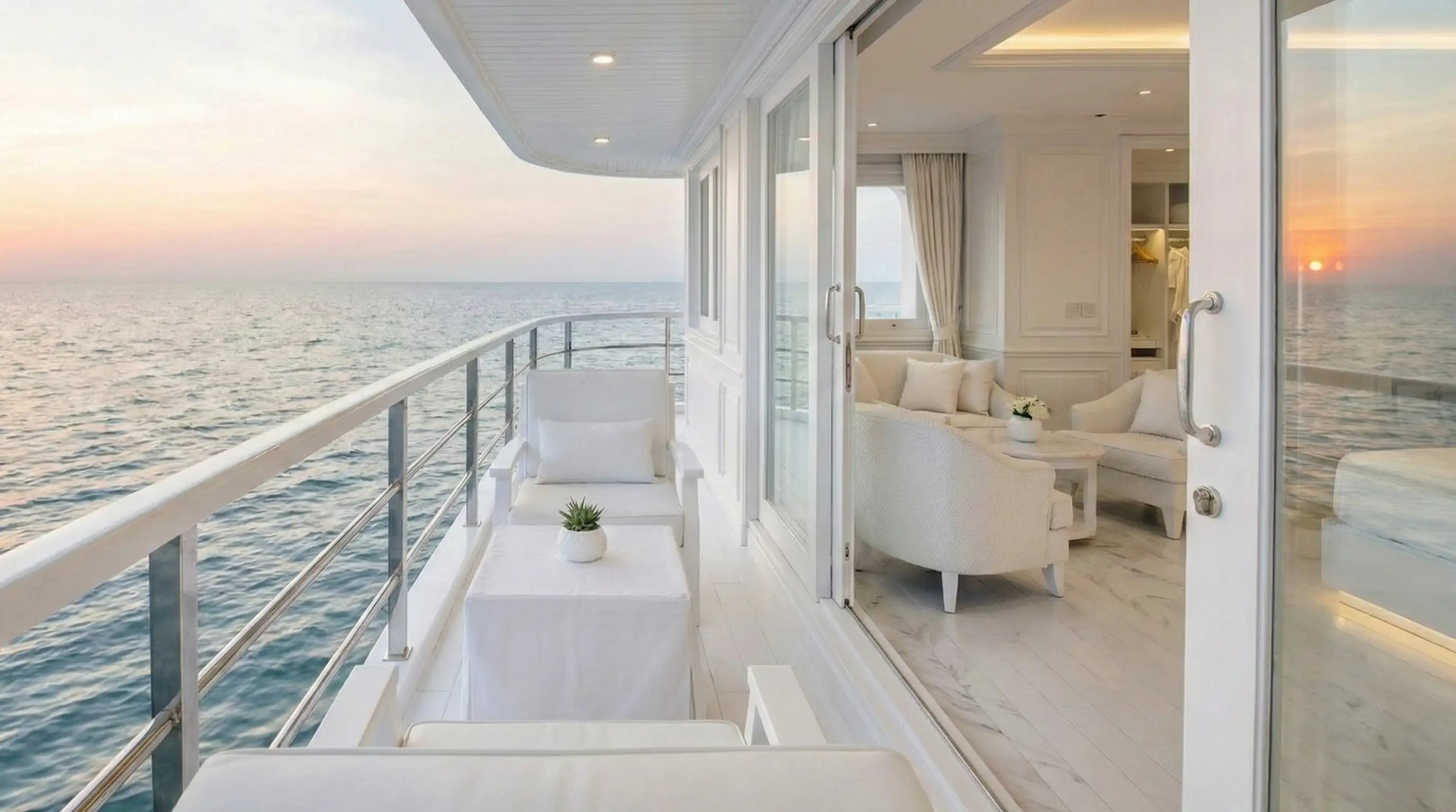 How does each class differ in cabins, space and comfort?