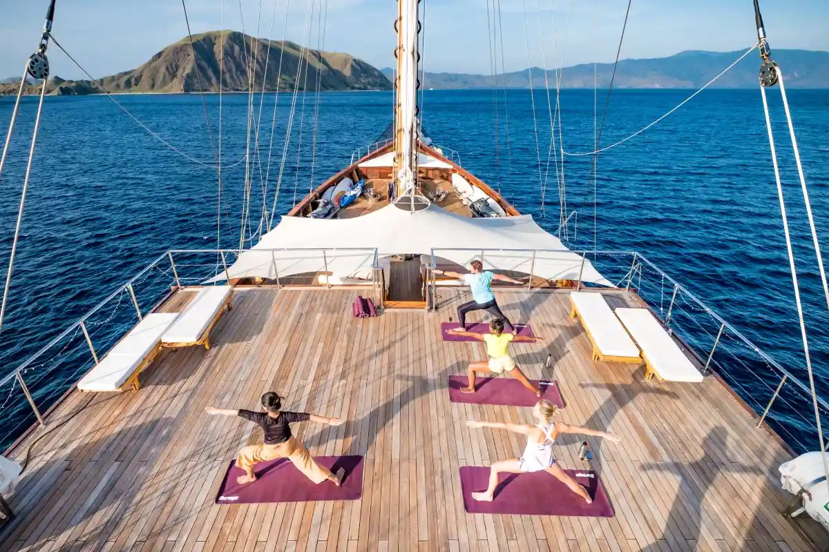 Lamima Boat Chater | Yoga Wellness Yacht Charter Indonesia