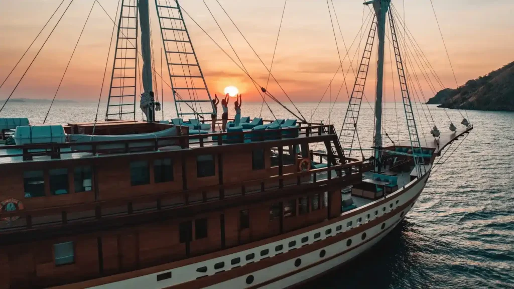 Yoga on a Yacht in Komodo | Komodo Luxury