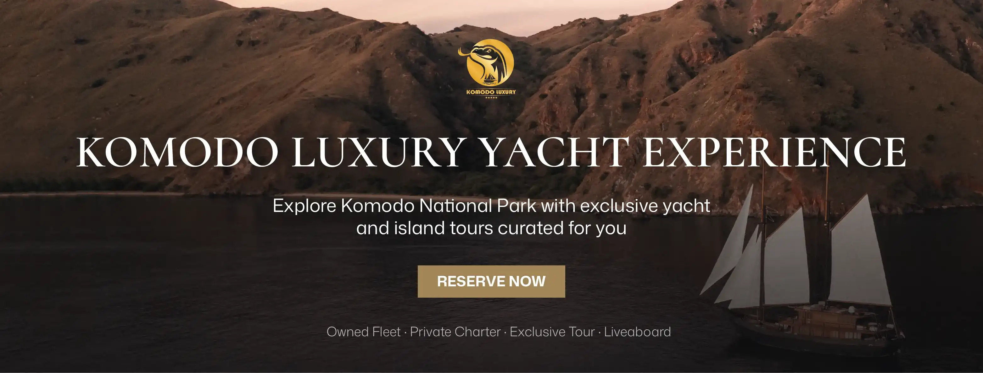Komodo Island Banner | Komodo Luxury