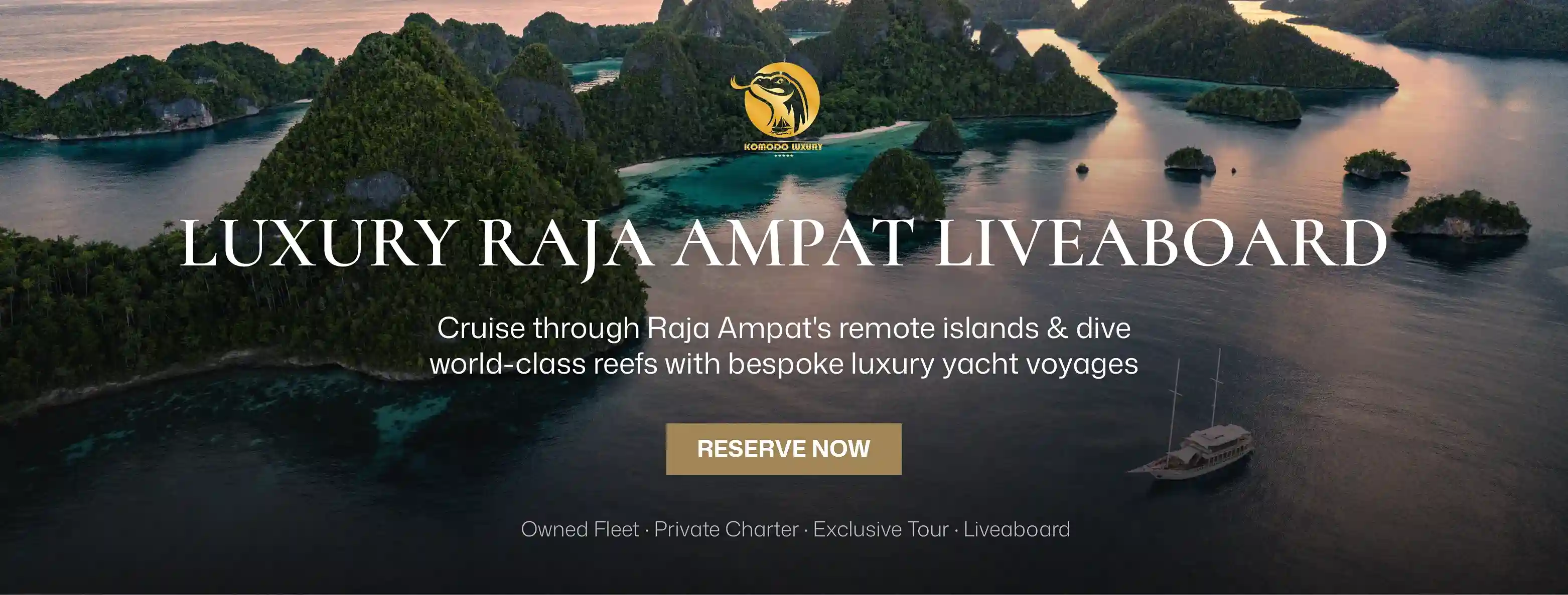 Raja Ampat Banner | Komodo Luxury