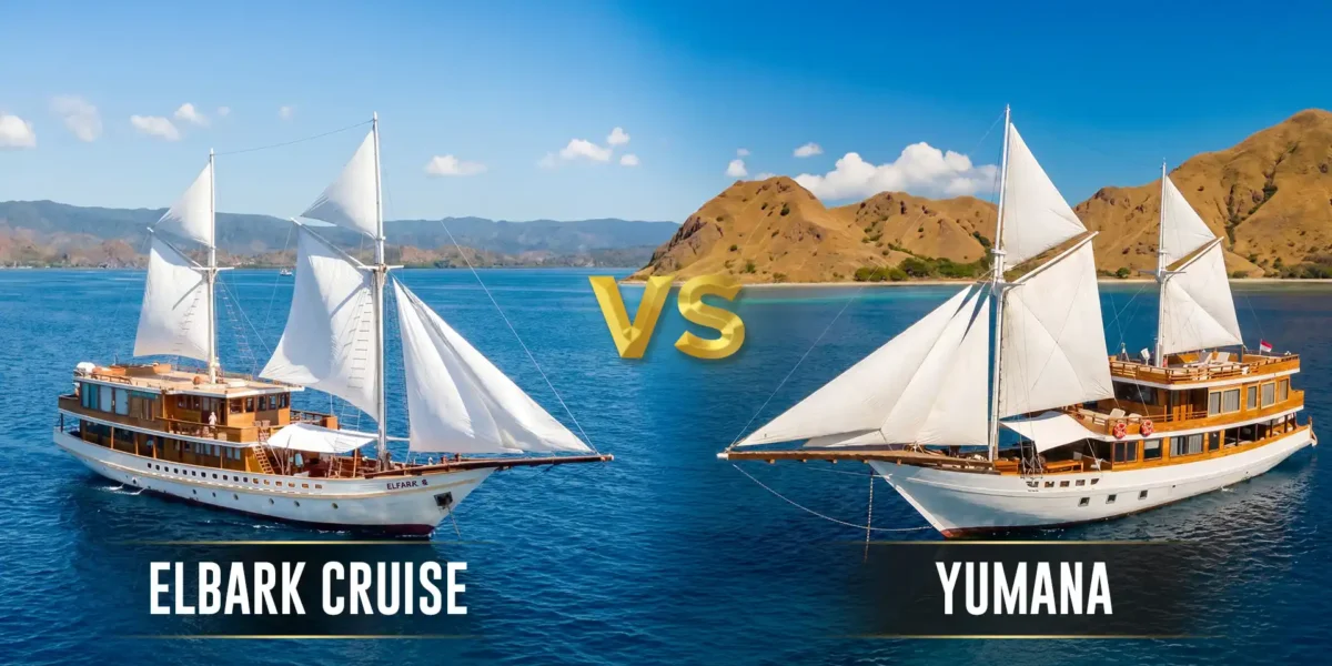 Elbark Cruise vs Yumana Phinisi: Which Komodo Boat to Pick 2026