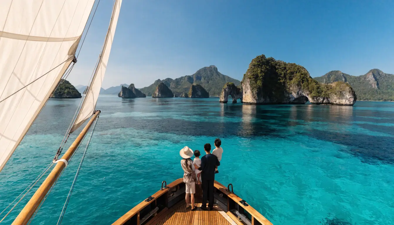 تأجير يخت راجا أمبات Komodo Luxury