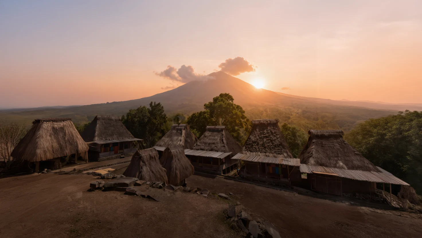 Moni Village in Flores Island | Komodo Luxury