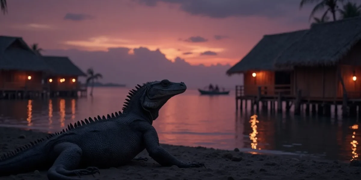Komodo Dragon in Myth & the Ora Legend: The Dragon Princess and Her Twins